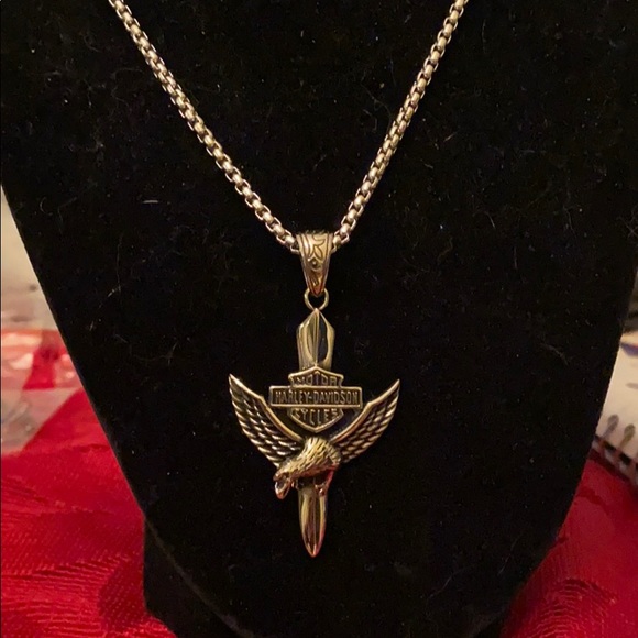 - Limited! Men’s HD Eagle Necklace - Picture 3 of 4